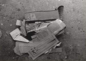 "Killing a Book by Cutting" Milan Knížák