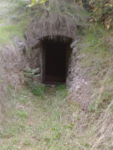 Abandoned Wine Cellar in Village