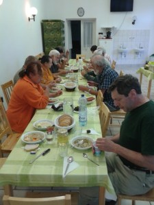 Lunch in the Dining Room