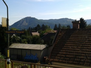 Visegrad Castle, Danube View From Train
