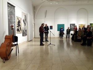 Garden of Exile Exhibit Opening Night - 1