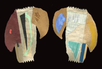 DIANE SOPHRIN. World As Collage Day 5 - Recto & Verso. 2022