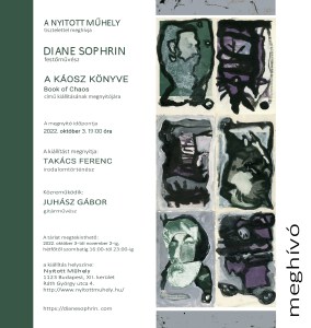 A KÁOSZ KÖNYVE - BOOK OF CHAOS. DIANE SOPHRIN