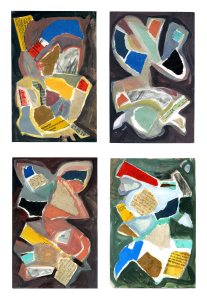 STANDING COLLAGE SERIES - 15. 2011