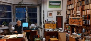 Kováts Albert műtermében